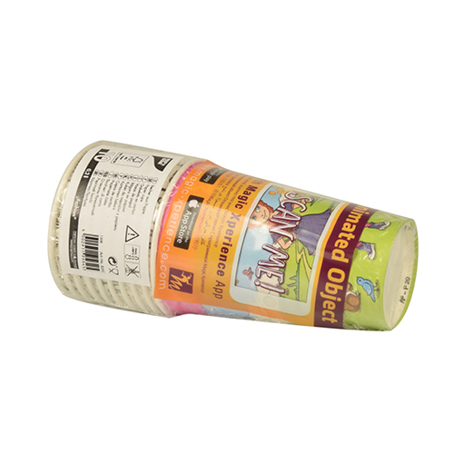 10 Pappbecher Magic Experience Princess - Märchenland 0,2l, H9,7 x Ø7cm