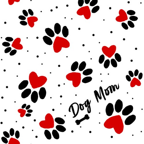 20 Servietten Dog Mum - Hunde-Mama 33x33cm