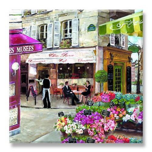 20 Servietten Rues de Paris – Ein Tag in Paris 33x33cm