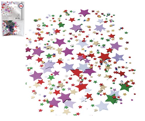 Konfetti Starbust farbig 15g