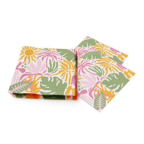 20 Servietten Desert Öasis - Tropische Vielfalt  33x33cm