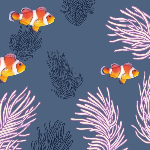 20 Servietten Clown Fishes – Clownfisch im Meer 33x33cm