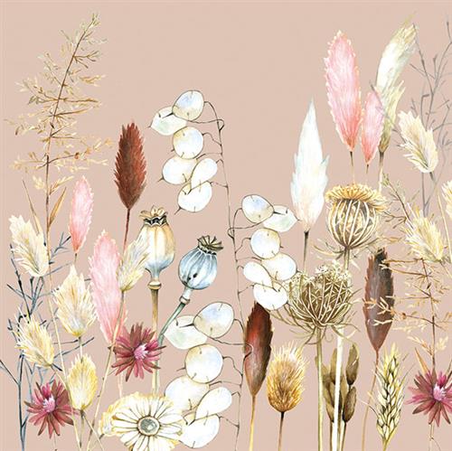 20 Servietten Potpourri - Mischung an Gräser 33x33cm