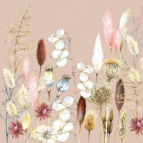 20 Servietten Potpourri - Mischung an Gräser 33x33cm