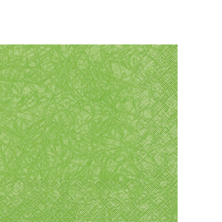 20 kleine Cocktailservietten Modern Colours green - grün 25x25cm
