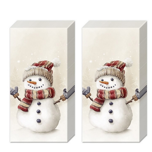 2x 10 Taschentücher Oscar the Snowman - Schneemann Oscar