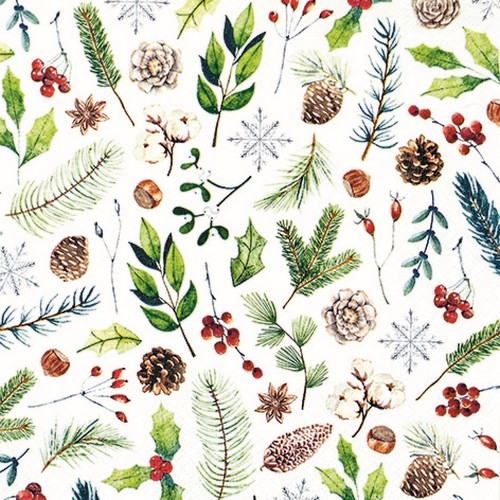 20 Servietten Natural Collection 33x33cm
