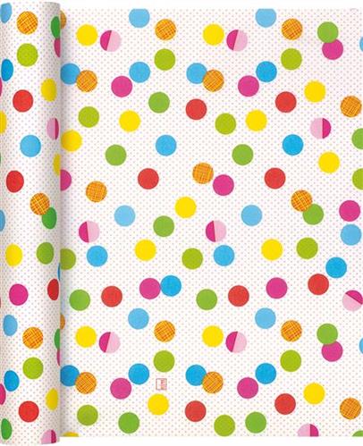 Tischläufer Party Dots - Partypunkte 490x40cm