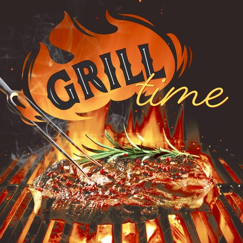 20 Servietten Grill Moment - Grillzeit 33x33cm