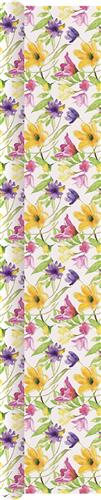 Tischtuchrolle Lucy - Gemalte Blumen 500x120cm