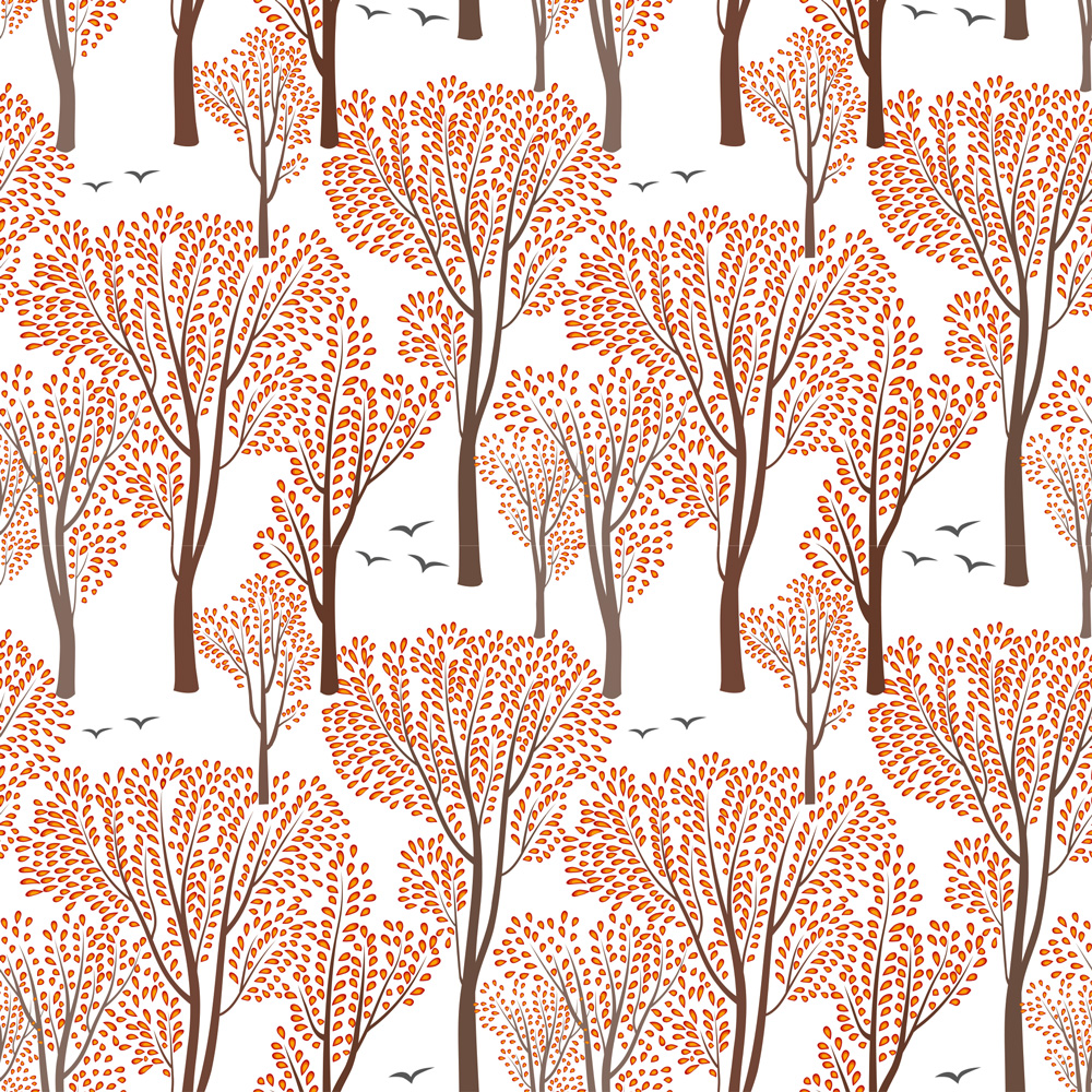 20 Servietten Red Forest - Roter Wald 33x33cm