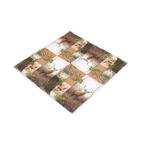 Tischdeko Wald Hirsch Jäger