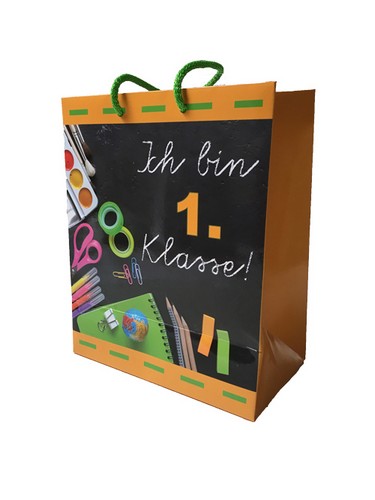 Geschenkbeutel 1. Klasse 19x23cm