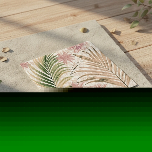 20 Servietten Wild palms - Wilde Palmenblätter 33x33cm