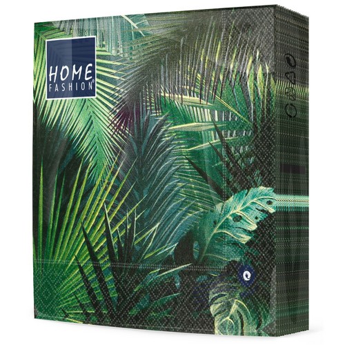 20 Servietten Rain Forest - Blätter aus dem Regenwald 33x33cm