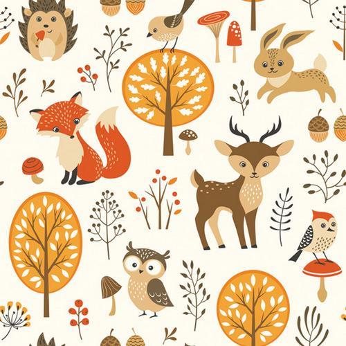 20 Servietten Forest Friends – Lustige Tiere aus dem Wald 33x33cm