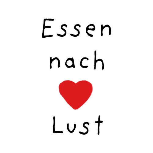 20 Servietten Herzenslust - Essen nach Lust 33x33cm