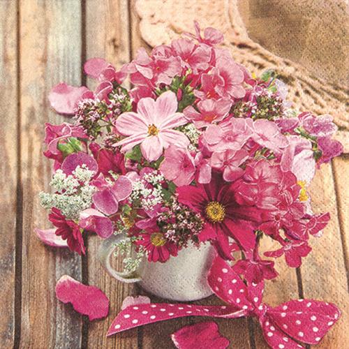 20 Servietten Summer Bunch - Sommerstrauß 33x33cm