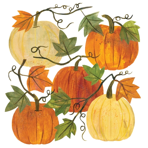 20 Servietten Traceys Pumpkins -  33x33cm
