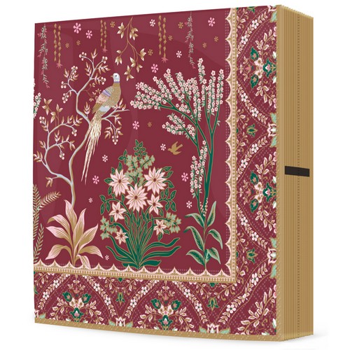 20 Servietten Ecletic Chic - Orientalische Pflanzenkunst 33x33cm