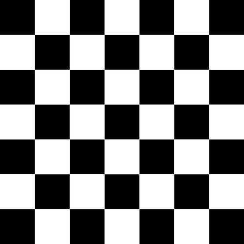 20 Servietten Chess-Board - Schachbrett schwarz-weiß 33x33cm