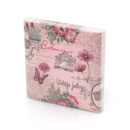 20 Servietten Vintage Feeling - Emotionale Eindrücke 33x33cm