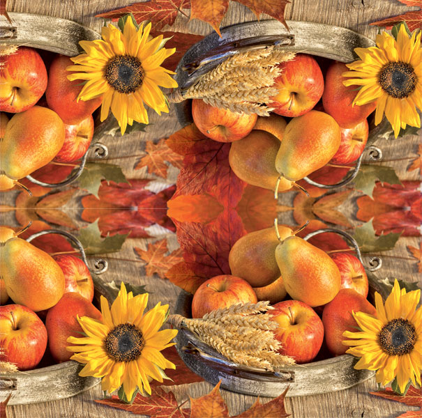 20 Servietten Thanksgiving - Erntedankfest 33x33cm