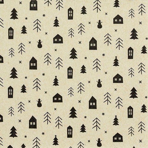 20 Servietten Eco Line Forest Cottage 33x33cm