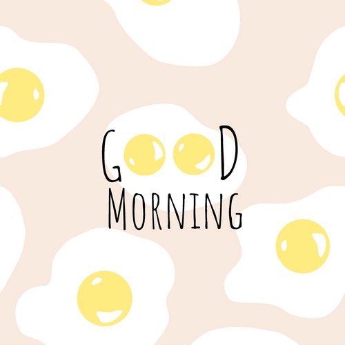 20 Servietten Morning - Spiegeleier am Morgen 33x33cm