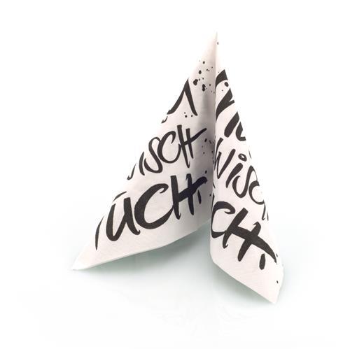 20 Servietten Mundabwischtuch 33x33cm