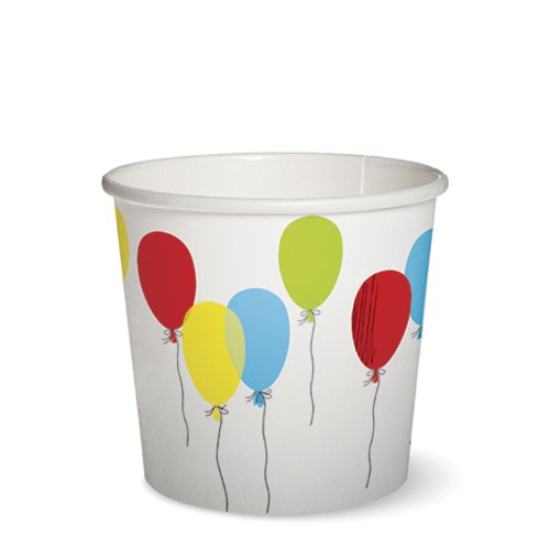 RP 10 Pappbecher Balloons - Party Ballons 0,3l Ø9,1 x H8,2cm