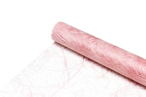 Tischläufer Sizoweb ® soft pink - hellpink 30cm x 5m