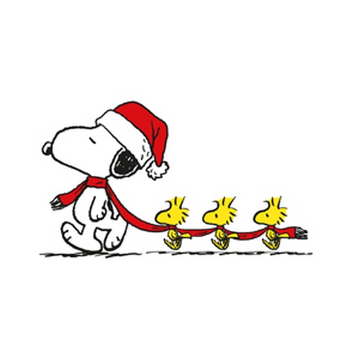 20 Servietten Snoopy Parade - Snoopy Weihnachtsparade 33x33cm