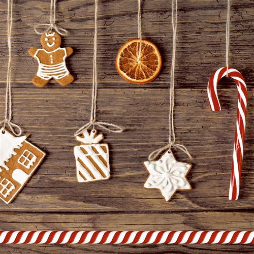 20 Servietten Sweet Xmas - Weihnachten versüßen 33x33cm