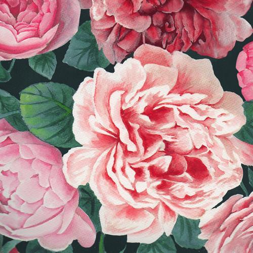 20 Servietten Pretty Peonies - Schöne Pfingstrosen 33x33cm