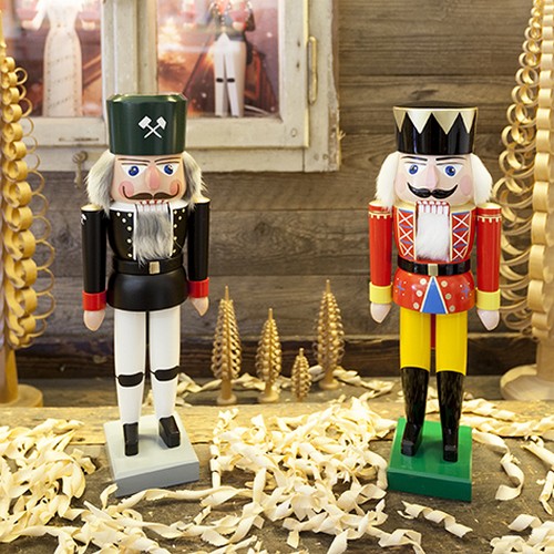 20 Servietten Der Nussknacker - Nussknackerpaar 33x33cm