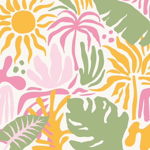 20 Servietten Desert Öasis - Tropische Vielfalt  33x33cm