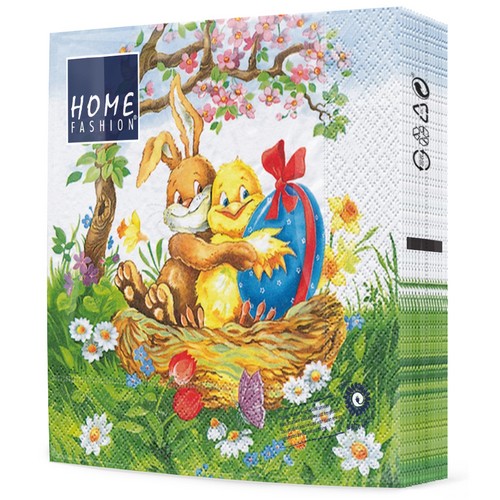 20 Servietten Easter Friends - Osterfreunde 33x33cm