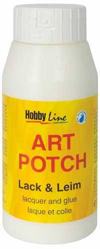 Serviettenkleber Art Potch Lack & Leim matt 750 ml