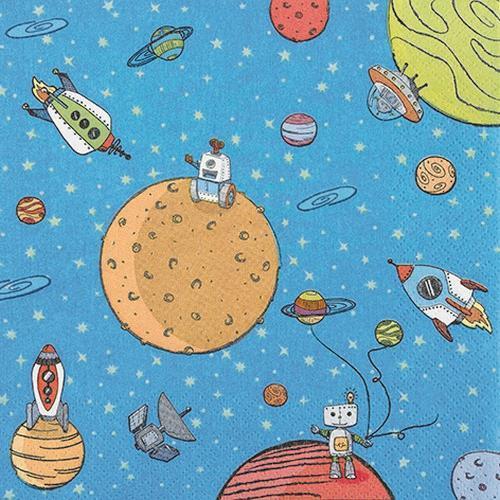 Servietten Up in Space