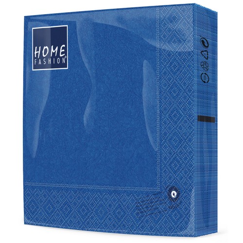 20 Servietten Modern Colours blau 33x33cm