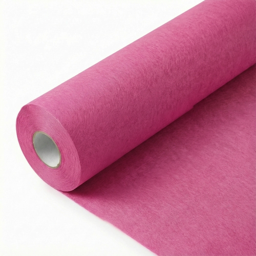 Tischläufer Basic Line aus Vlies Rose - rosa 30cm x 15m