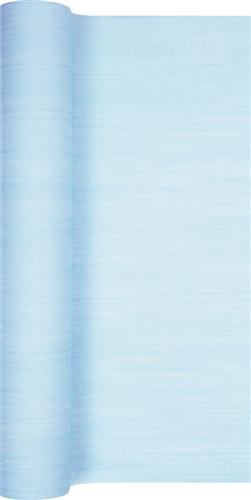 Tischläufer Struktur hellblau 490x40cm