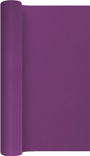 Tischläufer Uni purple 490x40cm