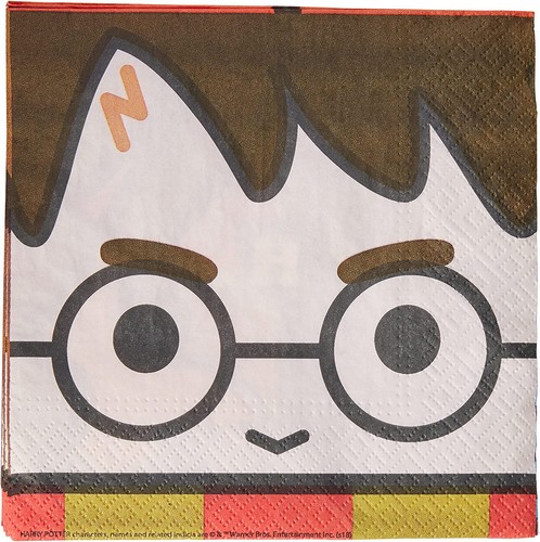 16 Servietten Harry Potter - Figuren von Hogwards 33x33cm
