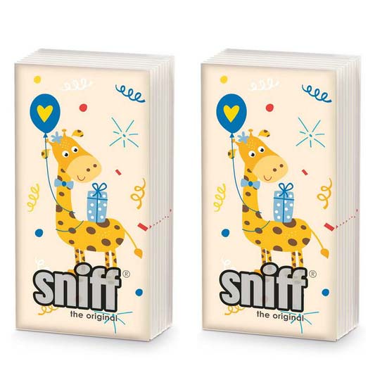 2x 10 Taschentücher Giraffe Birthday - Geburtstag mit Giraffe