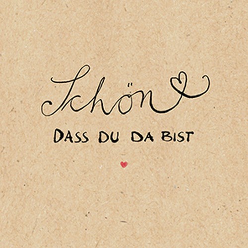 20 Servietten Schön natur - Schön natur in plastikfreier Verpackung 33x33cm