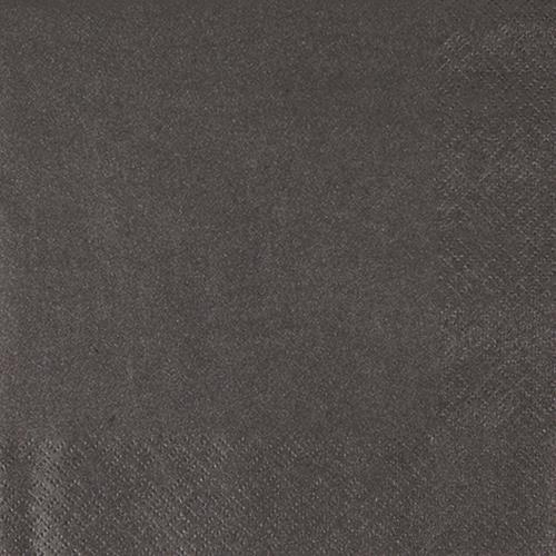 20 Servietten Perl Effect schwarz 33x33cm