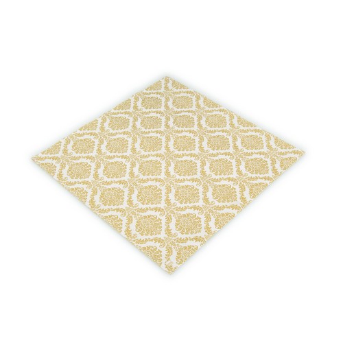 20 Servietten Elegant gold - Muster gold 33x33cm