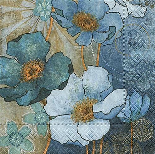 Servietten Harmony in Blue